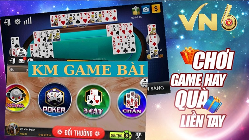 KM game bài chơi game hay quà nhận liền tay cho game thủ