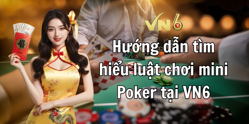 Hướng dẫn tìm hiểu luật chơi mini Poker tại VN6